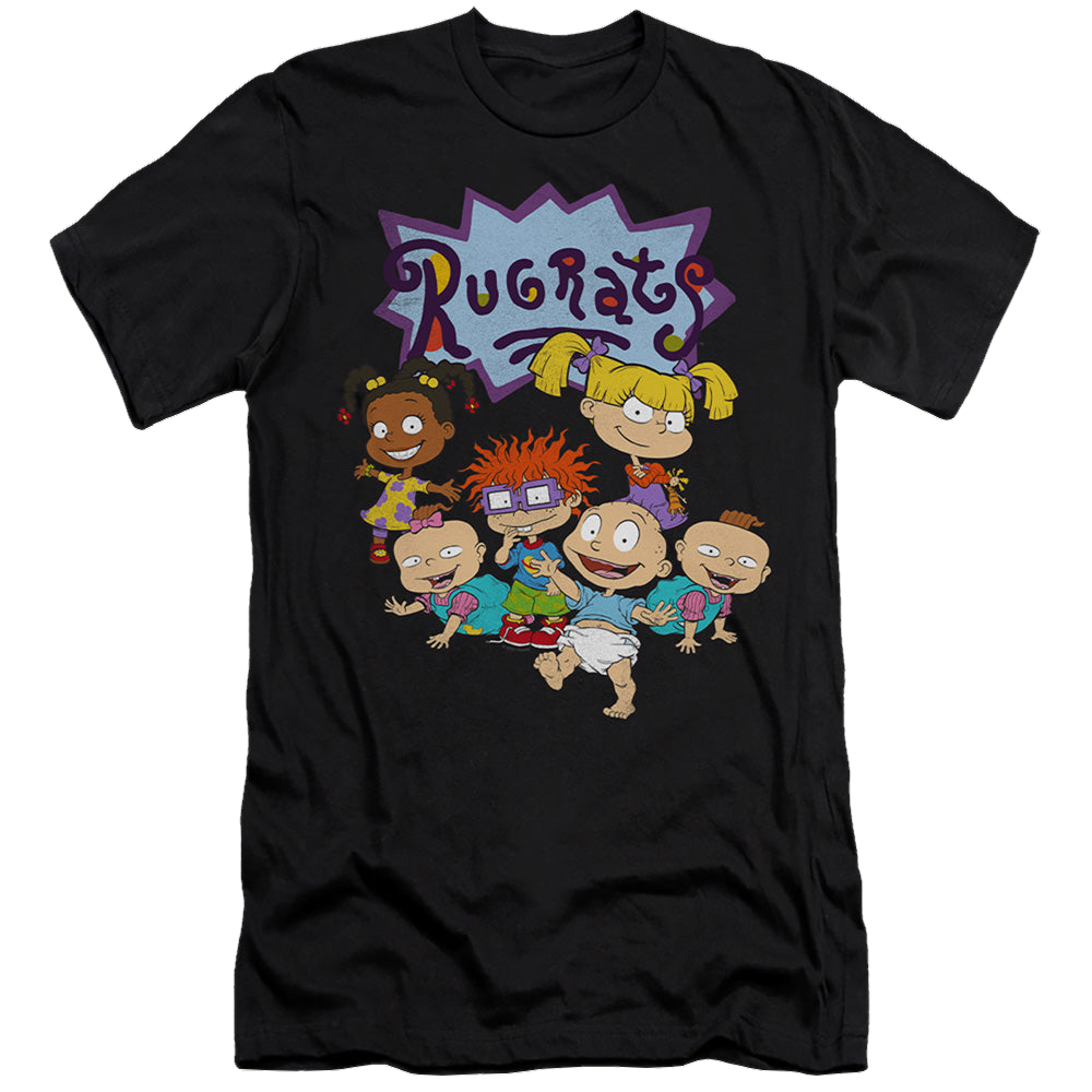 Rugrats Rugrats Group - Men's Premium Slim Fit T-Shirt Men's Premium Slim Fit T-Shirt Rugrats