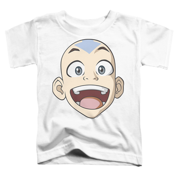 Avatar The Last Airbender Big Aang Face - Toddler T-Shirt Toddler T-Shirt Avatar The Last Airbender