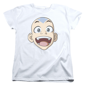 Avatar The Last Airbender Big Aang Face - Women's T-Shirt Women's T-Shirt Avatar The Last Airbender