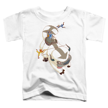 Avatar The Last Airbender Hang On Appa - Toddler T-Shirt Toddler T-Shirt Avatar The Last Airbender