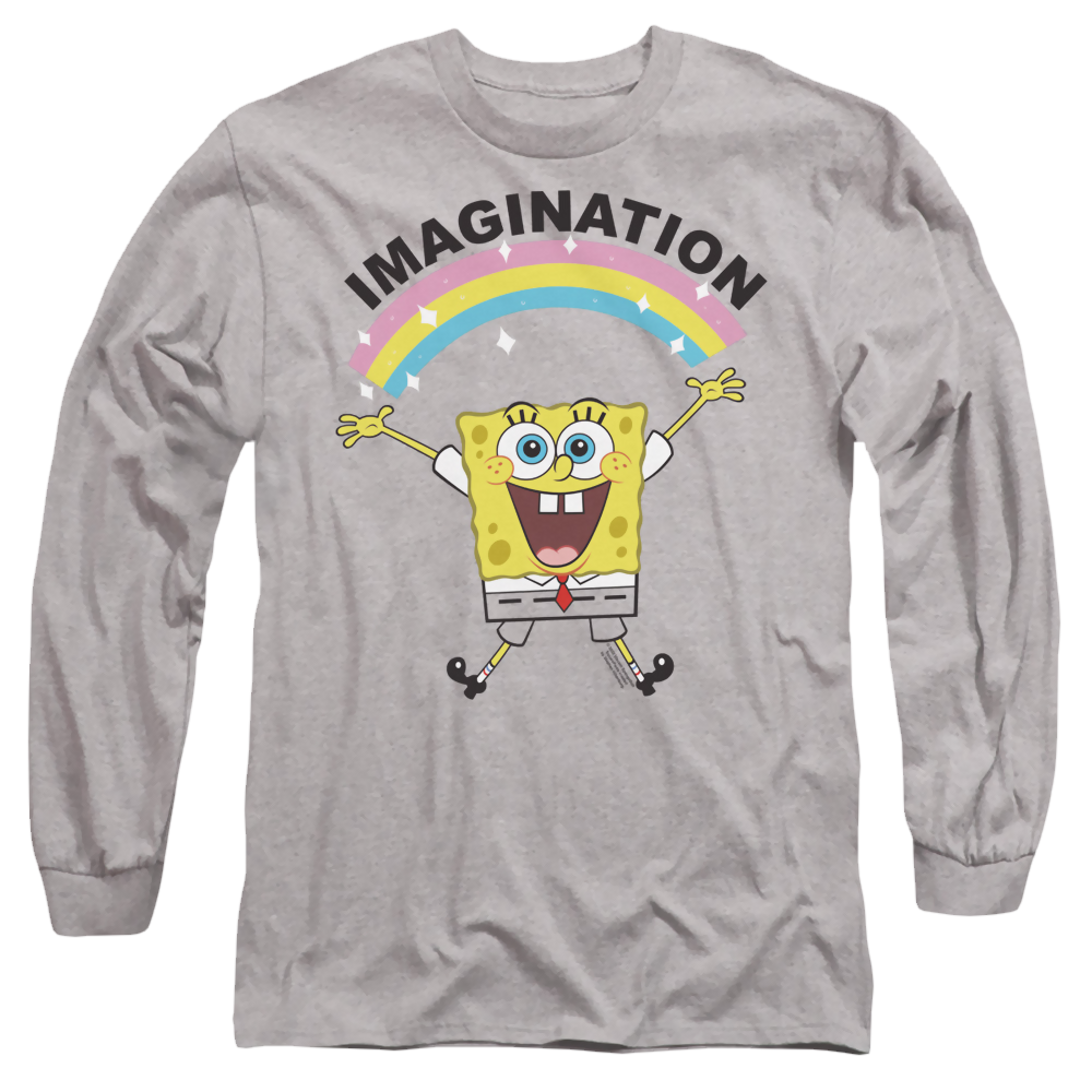 SpongeBob SquarePants Simple Imagination - Men's Long Sleeve T-Shirt Men's Long Sleeve T-Shirt SpongeBob SquarePants