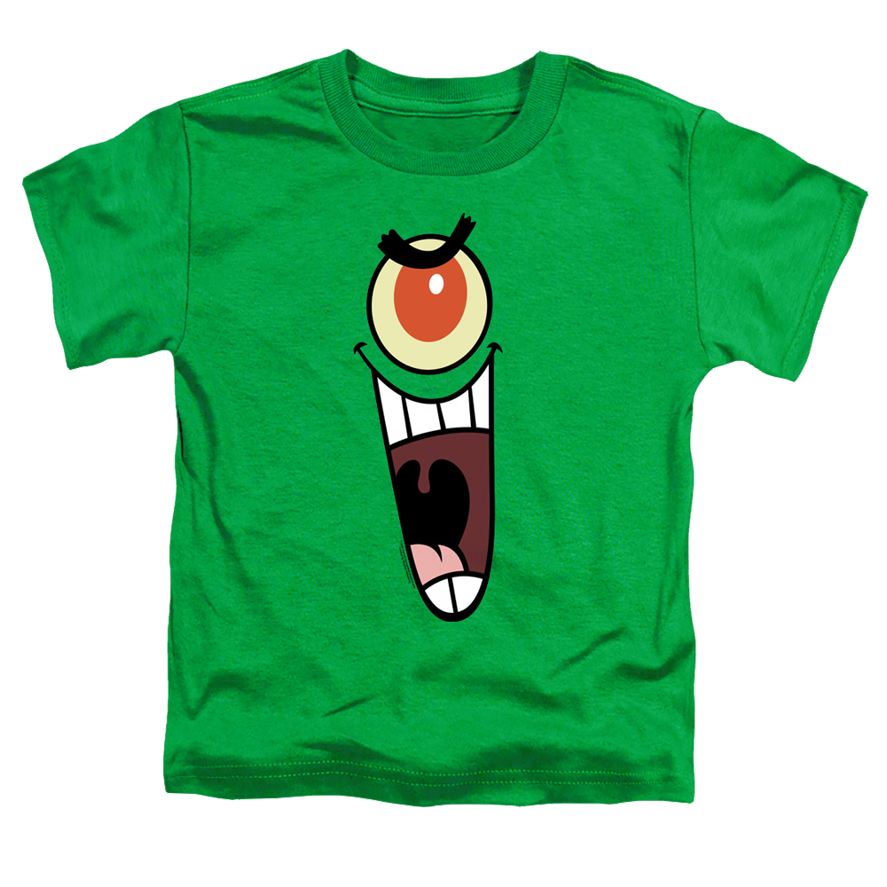 SpongeBob SquarePants Plankton Sinister Face - Toddler T-Shirt Toddler T-Shirt SpongeBob SquarePants