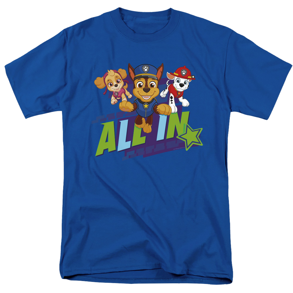 Paw Patrol All In - Men's Regular Fit T-Shirt Men's Regular Fit T-Shirt Paw Patrol