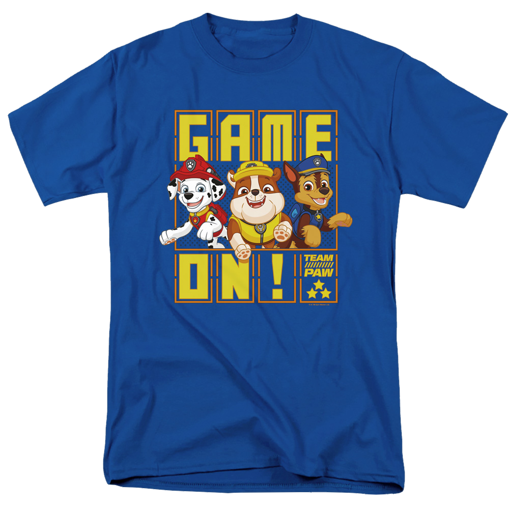 Paw Patrol Game On Team Paw - Men's Regular Fit T-Shirt Men's Regular Fit T-Shirt Paw Patrol