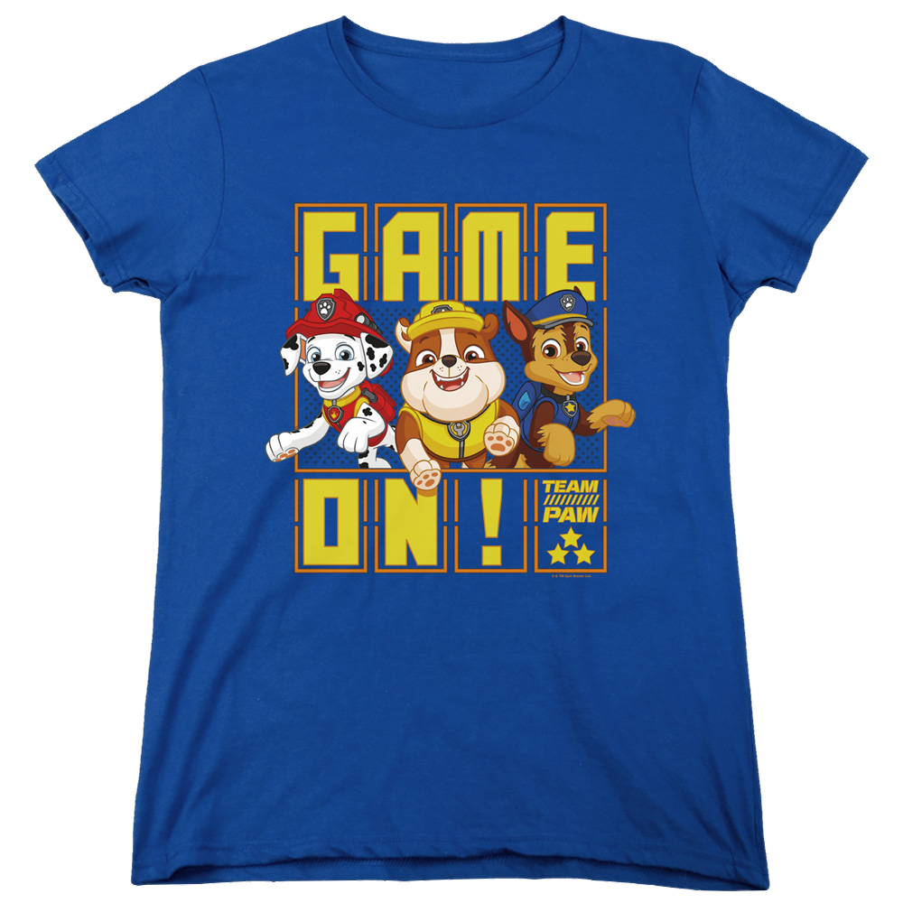 Paw Patrol Game On Team Paw - Women's T-Shirt Women's T-Shirt Paw Patrol