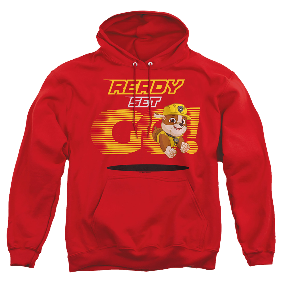 Paw Patrol Ready Set Go! Rubble - Pullover Hoodie Pullover Hoodie Paw Patrol