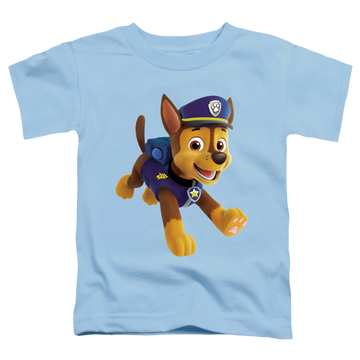 Light blue toddler t-shirt with Paw Patrol Chase graphic