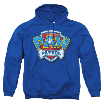 Royal pullover hoodie with Paw Patrol 3D Logo graphic