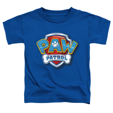 Royal toddler t-shirt with Paw Patrol 3D Logo graphic
