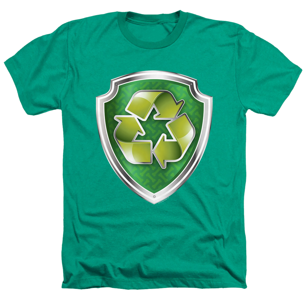 Paw Patrol Rocky Badge - Men's Heather T-Shirt Men's Heather T-Shirt Paw Patrol