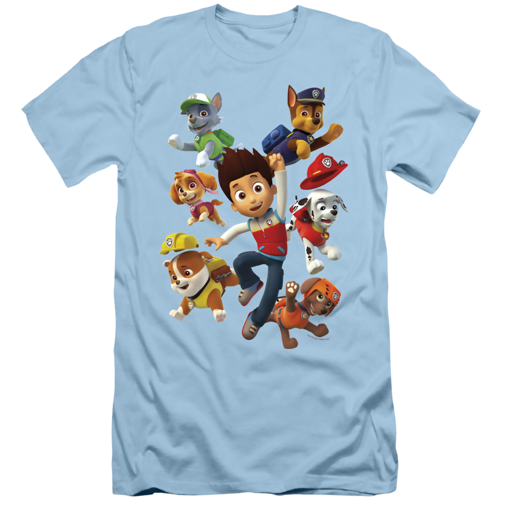 Paw Patrol Ryder’S Pups - Men's Slim Fit T-Shirt Men's Slim Fit T-Shirt Paw Patrol