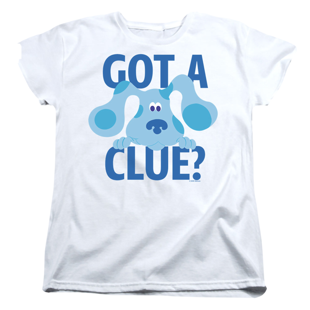 Blue's Clues Get A Clue - Women's T-Shirt Women's T-Shirt Blue's Clues