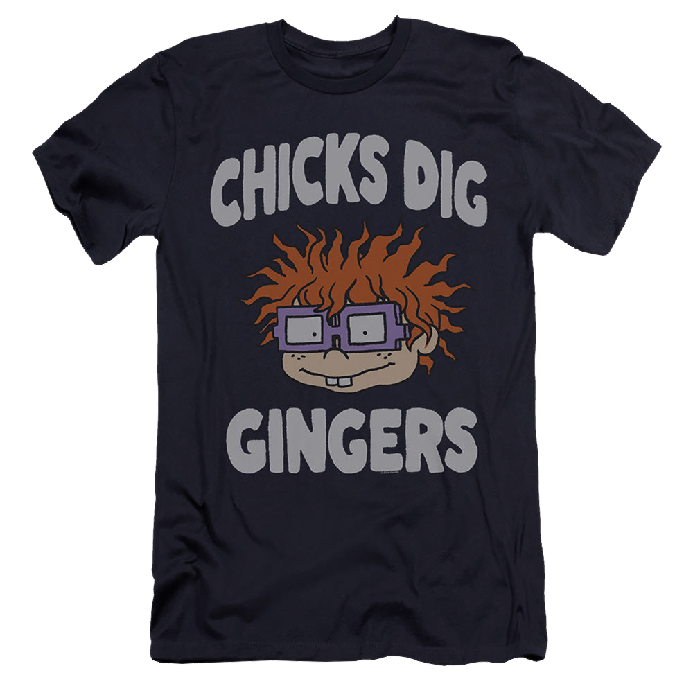 Rugrats Chicks Dig Gingers - Men's Premium Slim Fit T-Shirt Men's Premium Slim Fit T-Shirt Rugrats