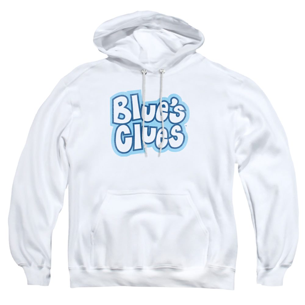 Blue's Clues Blue'S Clues Vintage Logo - Pullover Hoodie Pullover Hoodie Blue's Clues