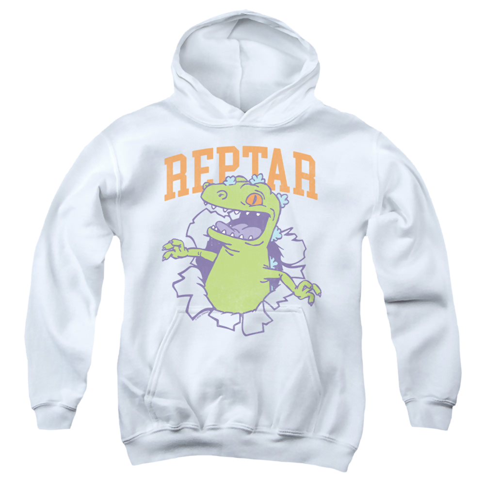 Rugrats Reptar Shirt Rip - Youth Hoodie Youth Hoodie (Ages 8-12) Rugrats