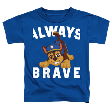 Royal toddler t-shirt with Paw Patrol Always Brave graphic