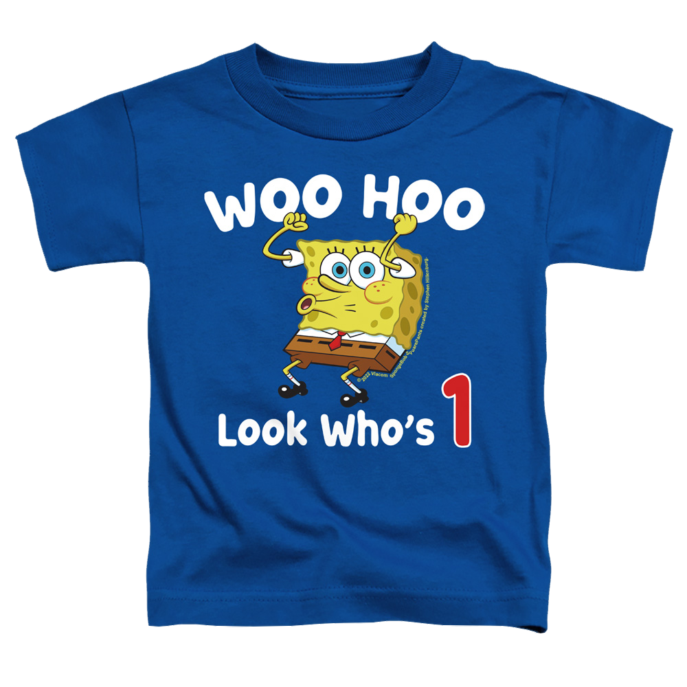 SpongeBob SquarePants Woo Hoo Birthday - Toddler T-Shirt Toddler T-Shirt SpongeBob SquarePants