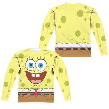 SpongeBob SquarePants Goofy Face men's all-over print long sleeve