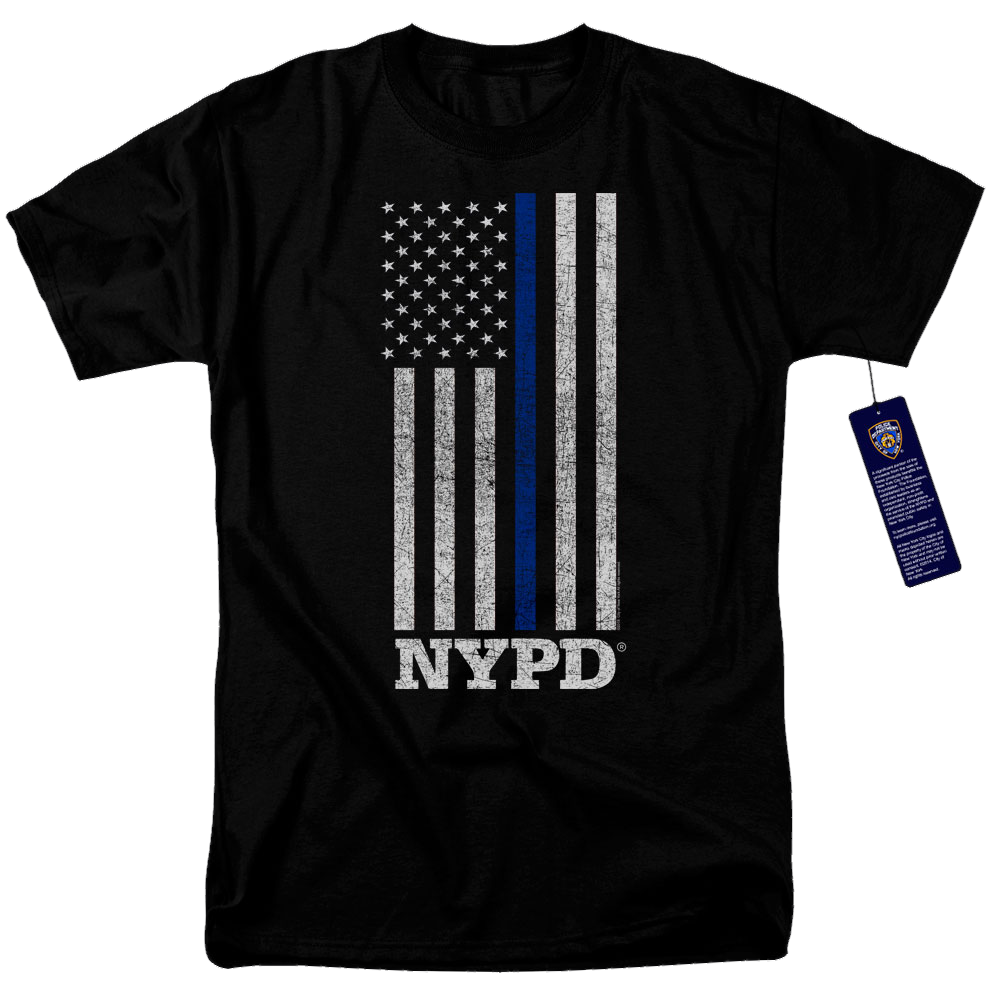 New York City Thin Blue Line Men's Regular Fit T-Shirt Men's Regular Fit T-Shirt New York City