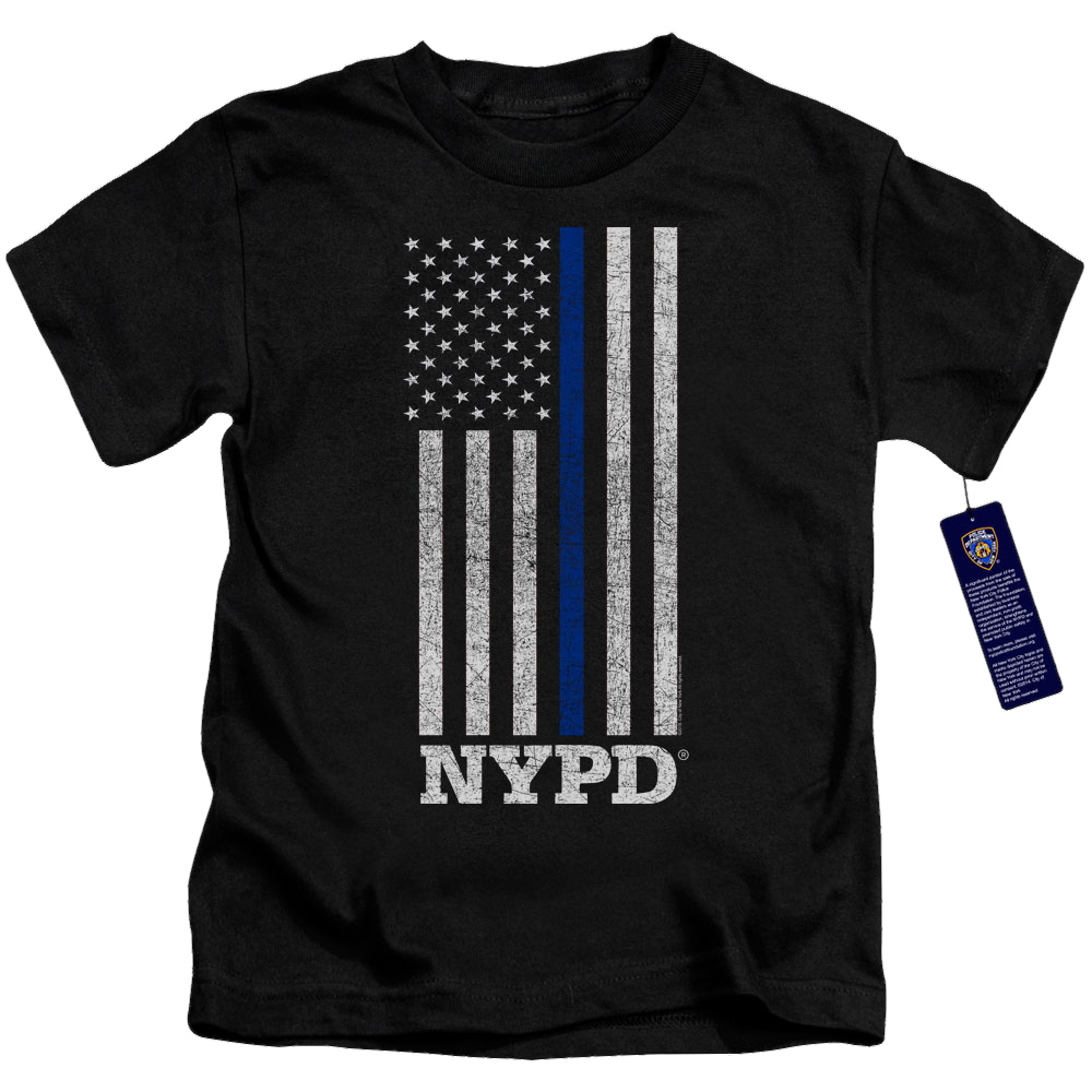 New York City Thin Blue Line Kid's T-Shirt (Ages 4-7) Kid's T-Shirt (Ages 4-7) New York City