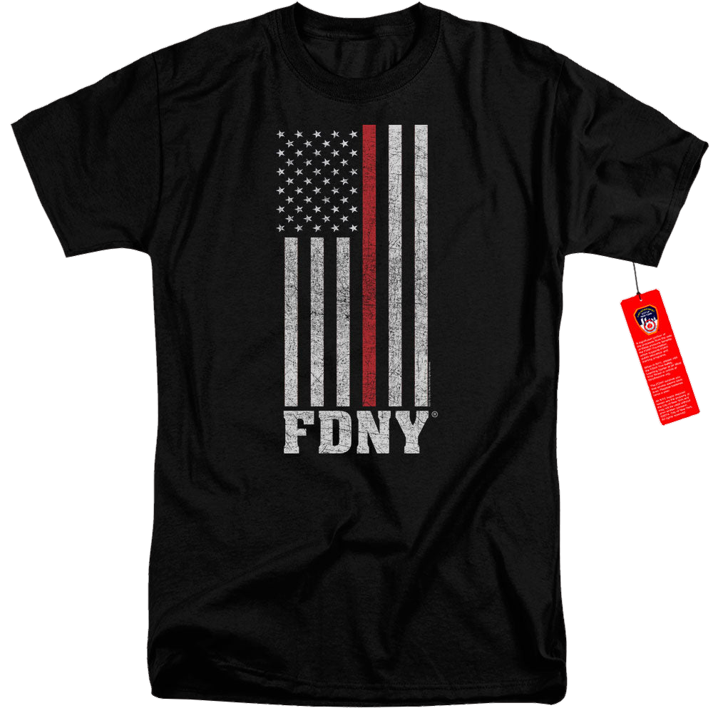 NYC Thin Red Line - Men's Tall Fit T-Shirt Men's Tall Fit T-Shirt New York City