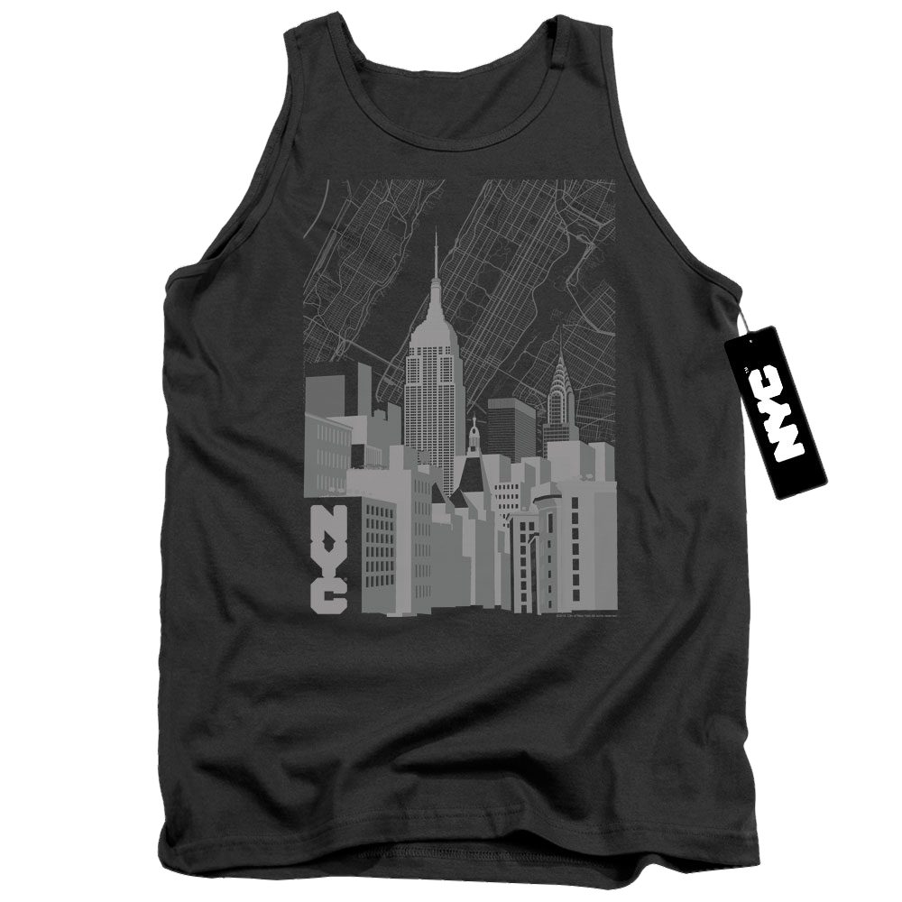 New York City Manhattan Monochrome Men's Tank Men's Tank New York City