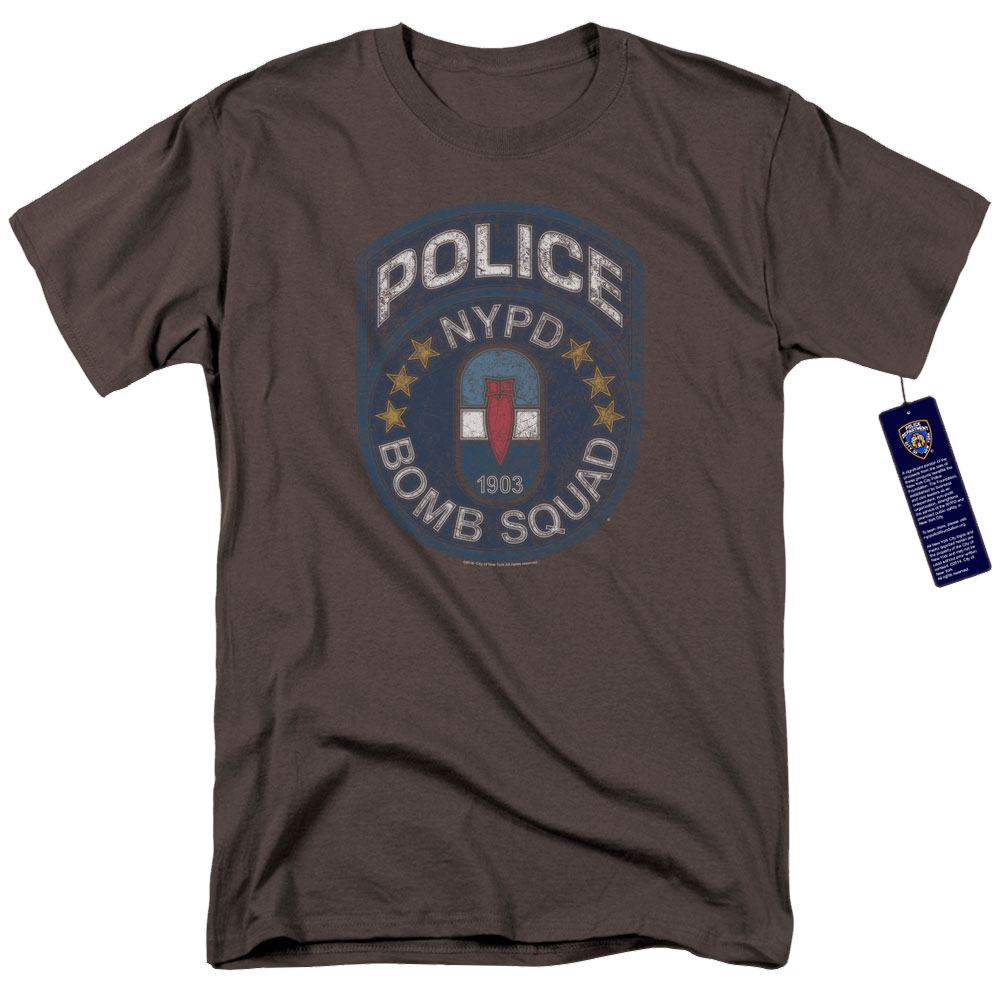 New York City Bomb Squad Men's Regular Fit T-Shirt Men's Regular Fit T-Shirt New York City