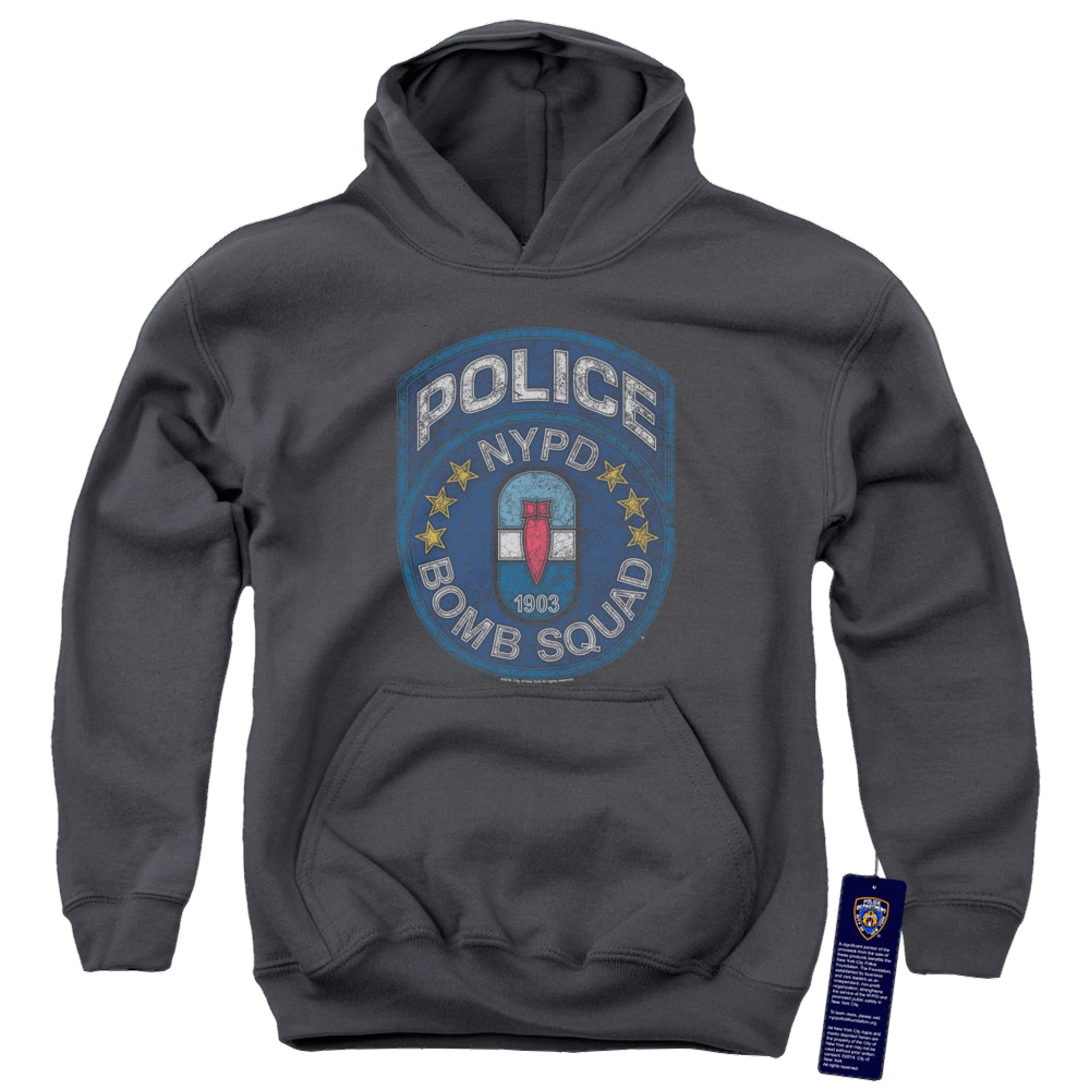 New York City Bomb Squad Youth Hoodie (Ages 8-12) Youth Hoodie (Ages 8-12) New York City