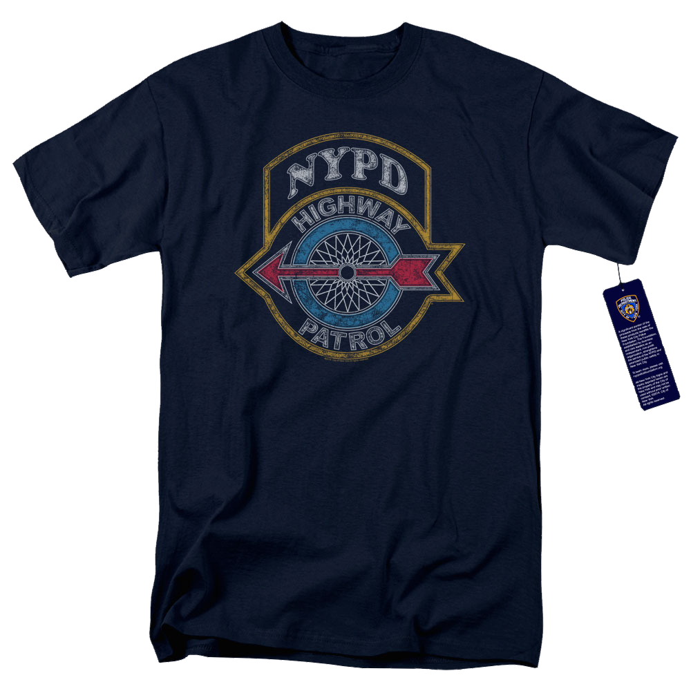 New York City Highway Patrol Men's Regular Fit T-Shirt Men's Regular Fit T-Shirt New York City