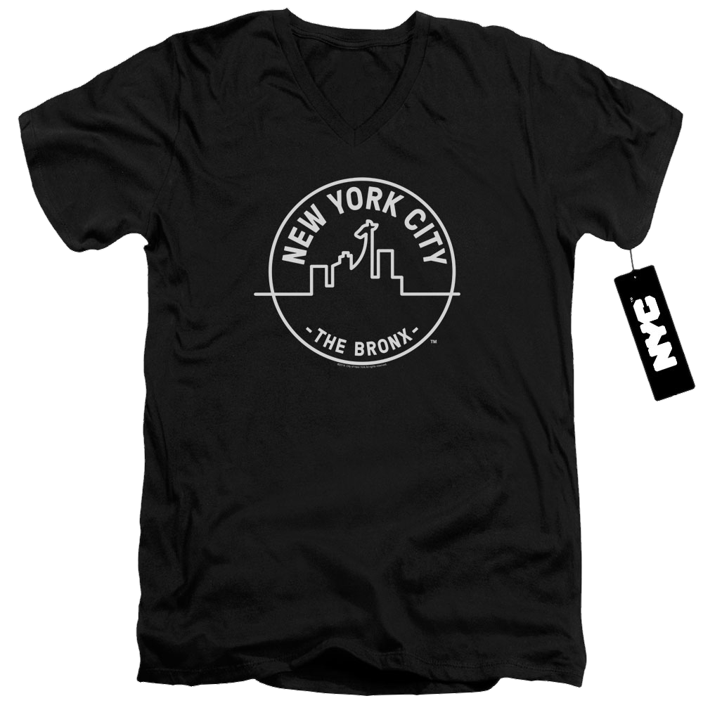 New York City See Nyc Bronx Men's V-Neck T-Shirt Men's V-Neck T-Shirt New York City
