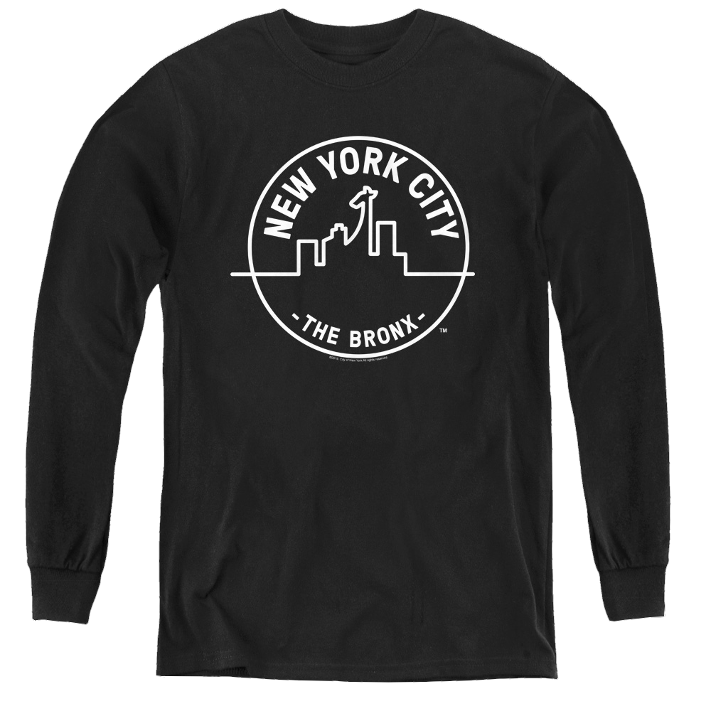 Nyc See Nyc Bronx - Youth Long Sleeve T-Shirt Youth Long Sleeve T-Shirt New York City
