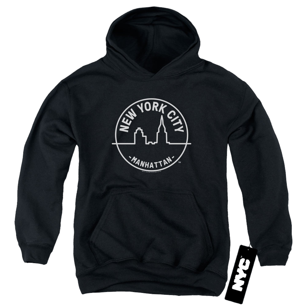 New York City See Nyc Manhattan Youth Hoodie (Ages 8-12) Youth Hoodie (Ages 8-12) New York City