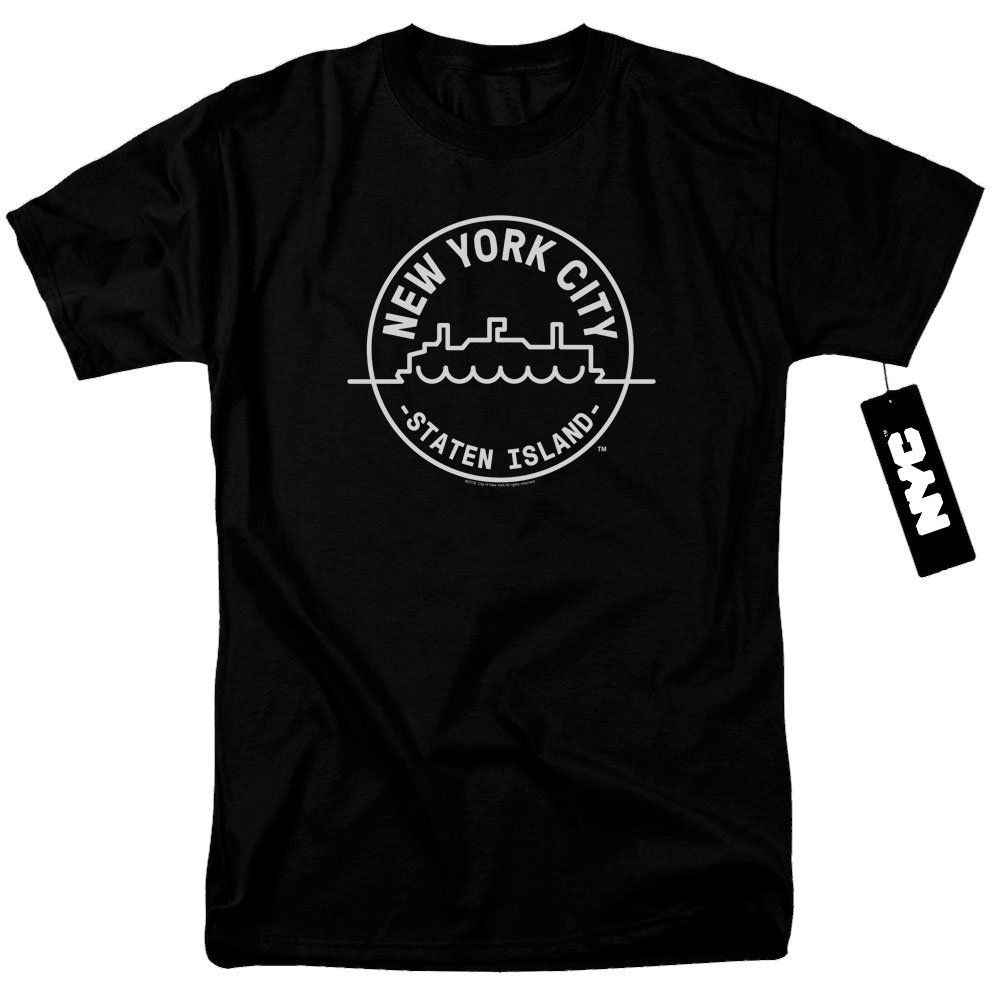 New York City See Nyc Staten Island Men's Regular Fit T-Shirt Men's Regular Fit T-Shirt New York City