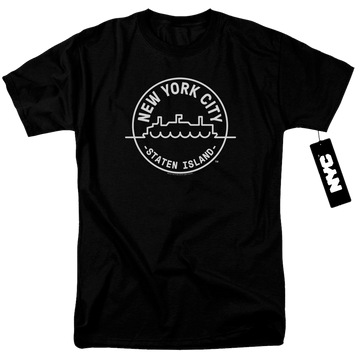 New York City See Nyc Staten Island Men's Regular Fit T-Shirt Men's Regular Fit T-Shirt New York City