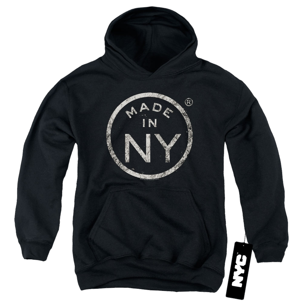 New York City Ny Made Youth Hoodie (Ages 8-12) Youth Hoodie (Ages 8-12) New York City