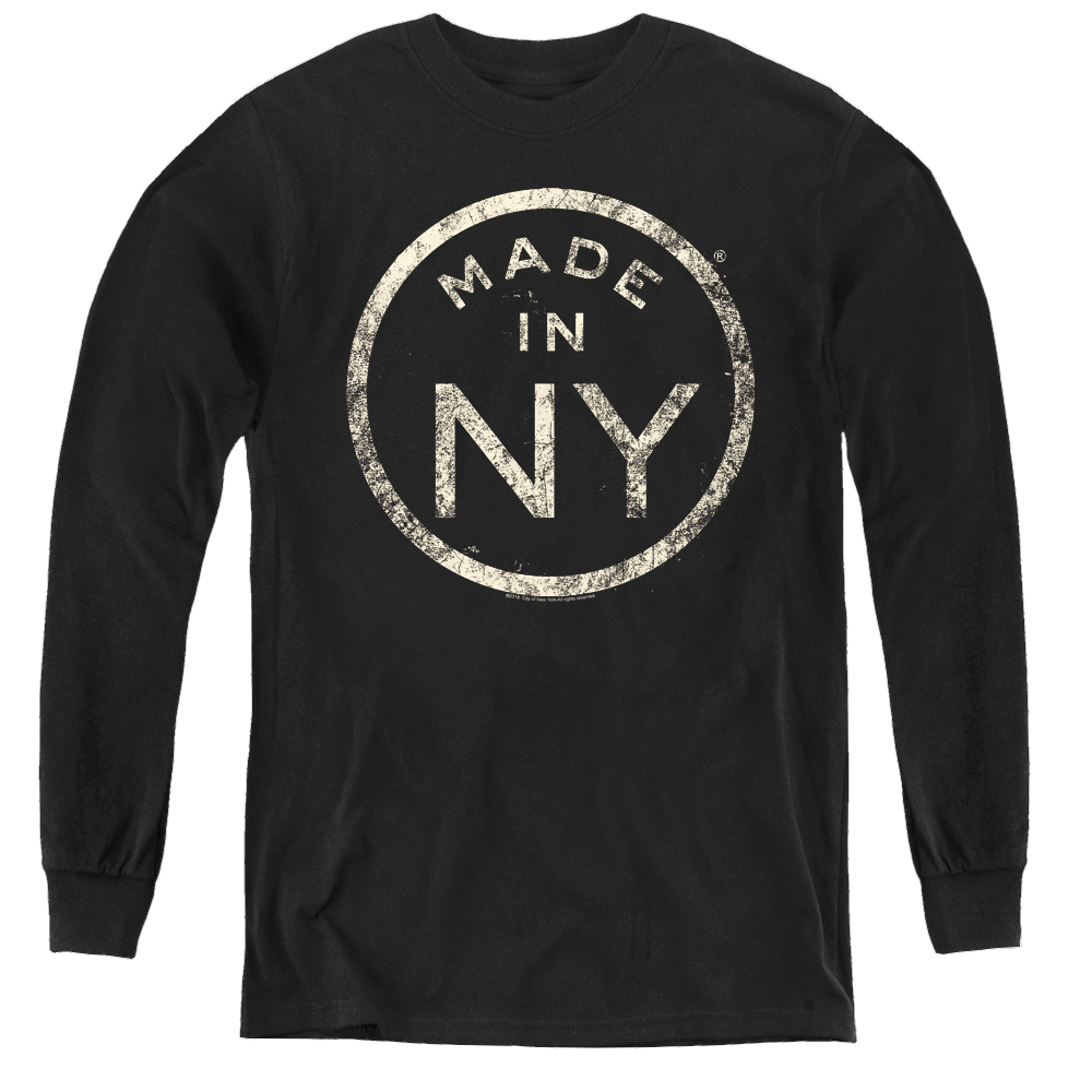 Nyc Ny Made - Youth Long Sleeve T-Shirt Youth Long Sleeve T-Shirt New York City