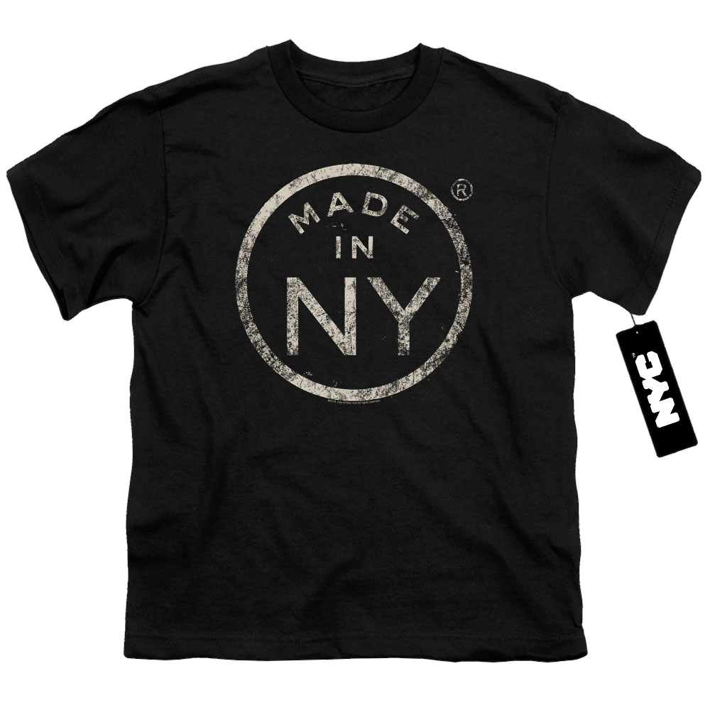 New York City Ny Made Youth T-Shirt (Ages 8-12) Youth T-Shirt (Ages 8-12) New York City