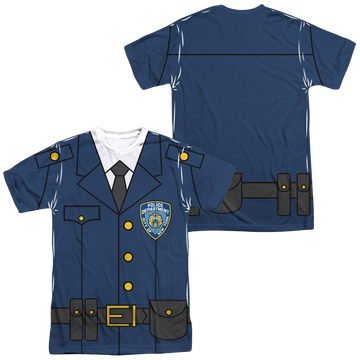 New York City NYC Police Uniform men's all-over print t-shirt
