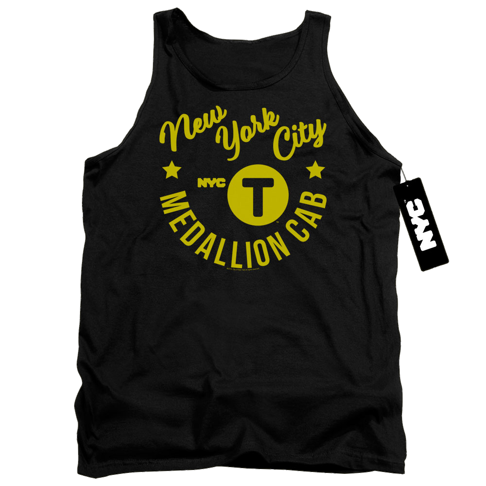New York City Nyc Hipster Taxi Tee Men's Tank Men's Tank New York City