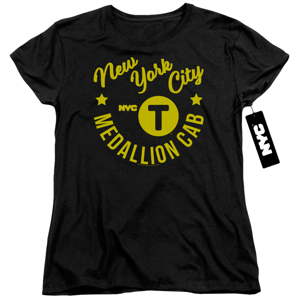 New York City Nyc Hipster Taxi Tee Women's T-Shirt Women's T-Shirt New York City
