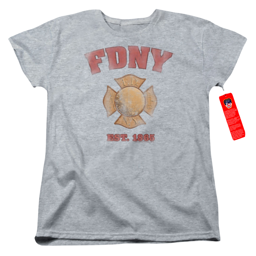 New York City Fdny Vintage Badge Women's T-Shirt Women's T-Shirt New York City