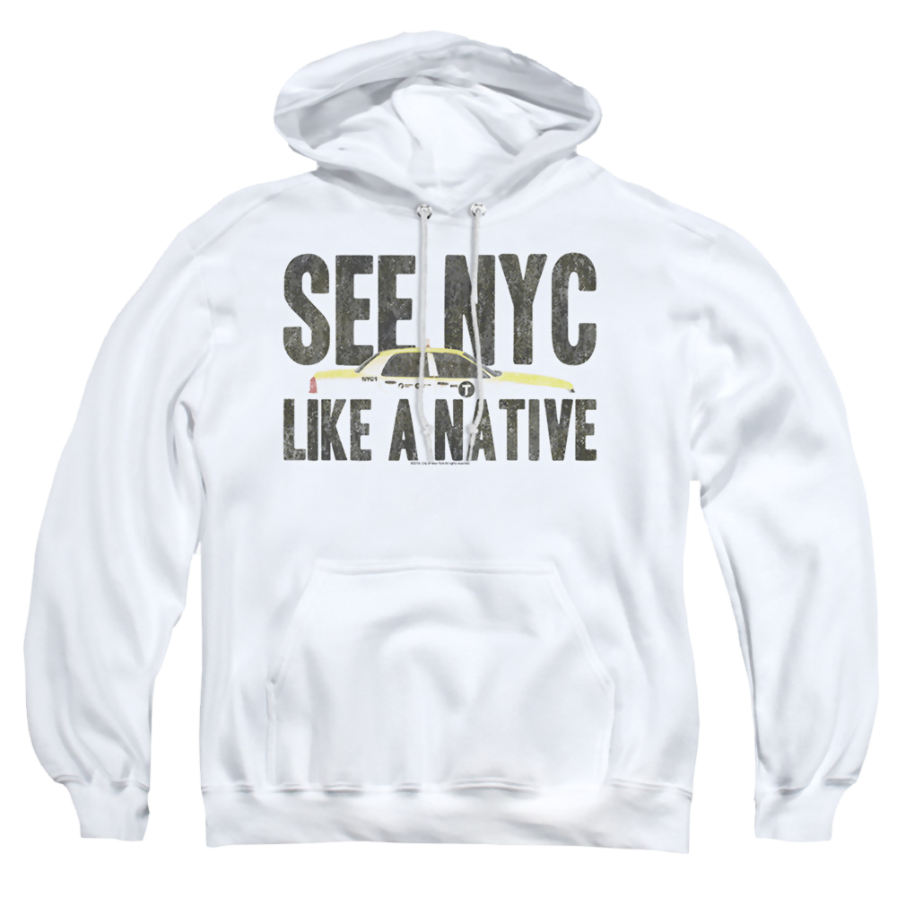New York City Nyc Like A Native Pullover Hoodie Pullover Hoodie New York City