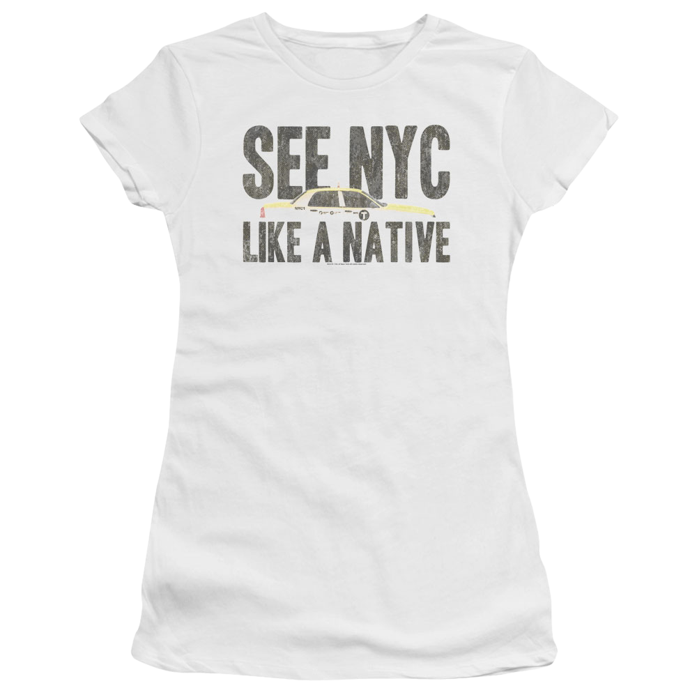 New York City Nyc Like A Native Juniors T-Shirt Juniors T-Shirt New York City