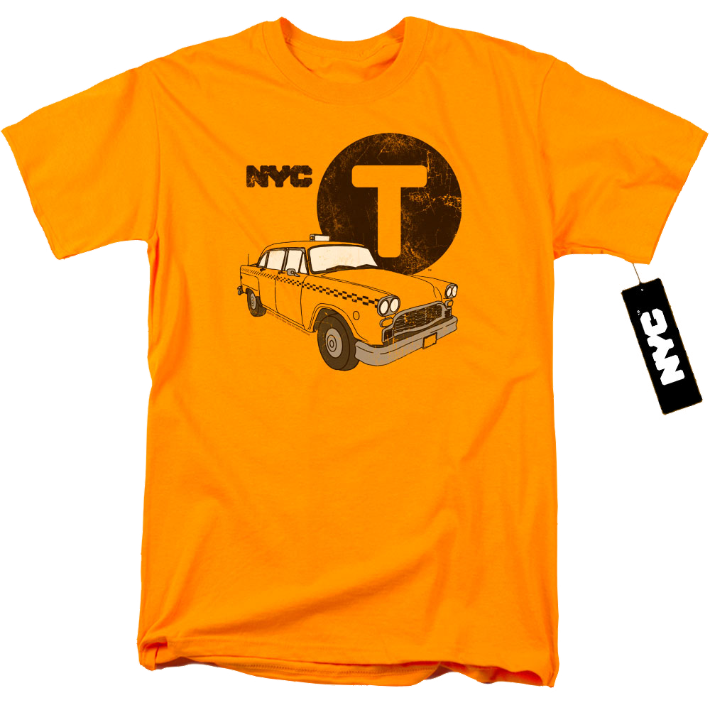 New York City Yellow Cab Men's Regular Fit T-Shirt Men's Regular Fit T-Shirt New York City