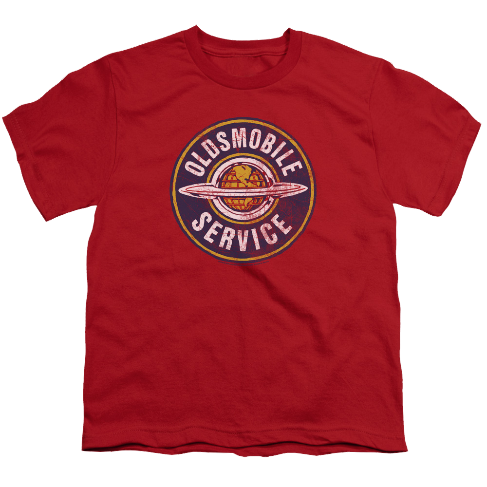 Oldsmobile Vintage Service Youth T-Shirt (Ages 8-12) Youth T-Shirt (Ages 8-12) Oldsmobile