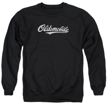 Oldsmobile Oldsmobile Cursive Logo Men's Crewneck Sweatshirt Men's Crewneck Sweatshirt Oldsmobile