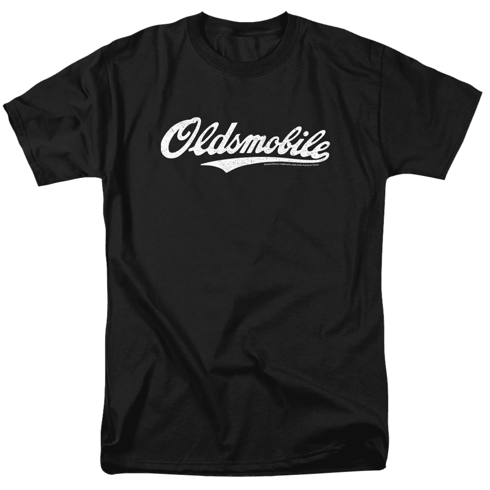 Oldsmobile Oldsmobile Cursive Logo Men's Regular Fit T-Shirt Men's Regular Fit T-Shirt Oldsmobile