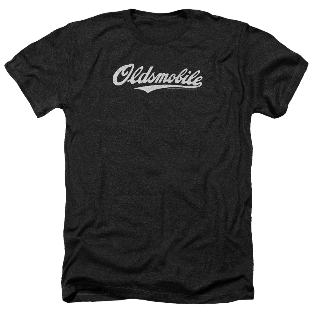 Oldsmobile Oldsmobile Cursive Logo Men's Heather T-Shirt Men's Heather T-Shirt Oldsmobile