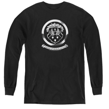 Oldsmobile 1930S Crest Emblem - Youth Long Sleeve T-Shirt Youth Long Sleeve T-Shirt Oldsmobile