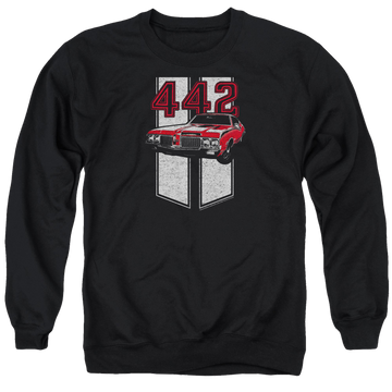 Oldsmobile 442 Men's Crewneck Sweatshirt Men's Crewneck Sweatshirt Oldsmobile
